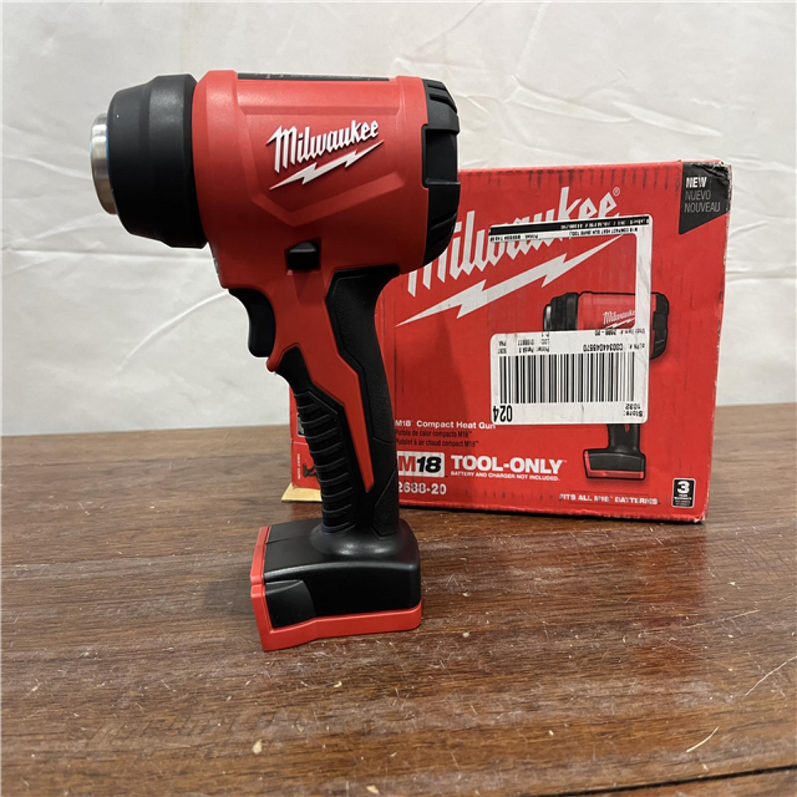 AS-IS Milwaukee M18 18 Volt Compact Heat Gun