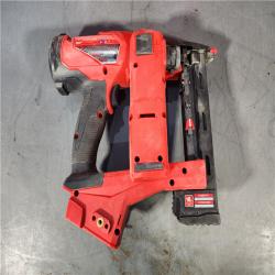 HOUSTON LOCATION - AS-IS M18 FUEL 18-Volt Lithium-Ion Brushless Cordless 18-Gauge 1/4 in. Narrow Crown Stapler (Tool-Only)