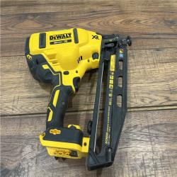 AS-IS DEWALT Cordless 20V Max XR Angled Finish Nailer (Tool Only)