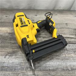 AS-IS DeWalt 20V MAX XR Lithium-Ion Electric Cordless 18-Gauge Brad Nailer (Tool Only)