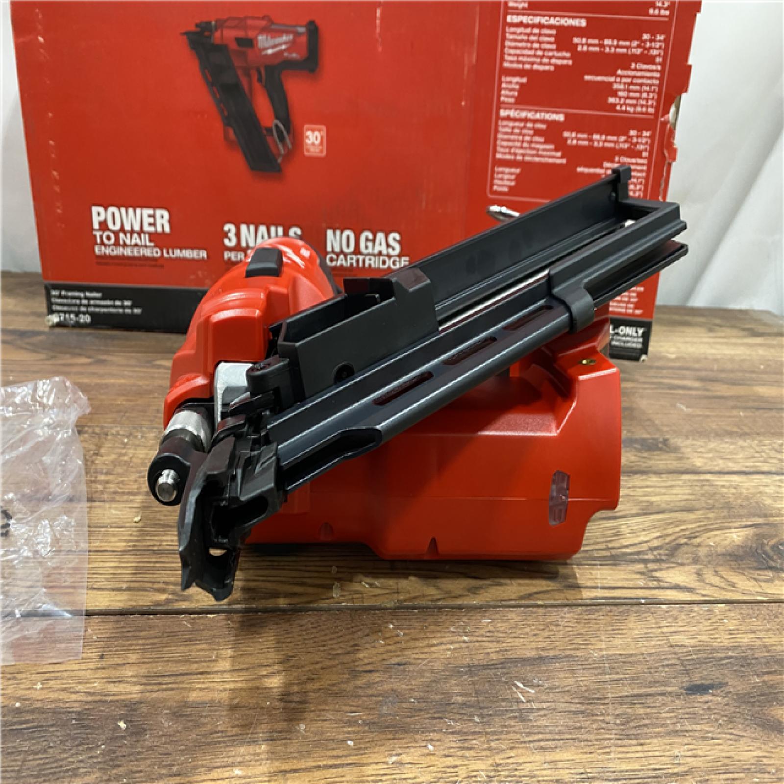 AS IS Milwaukee M18 FUEL 30 Degree Framing Nailer