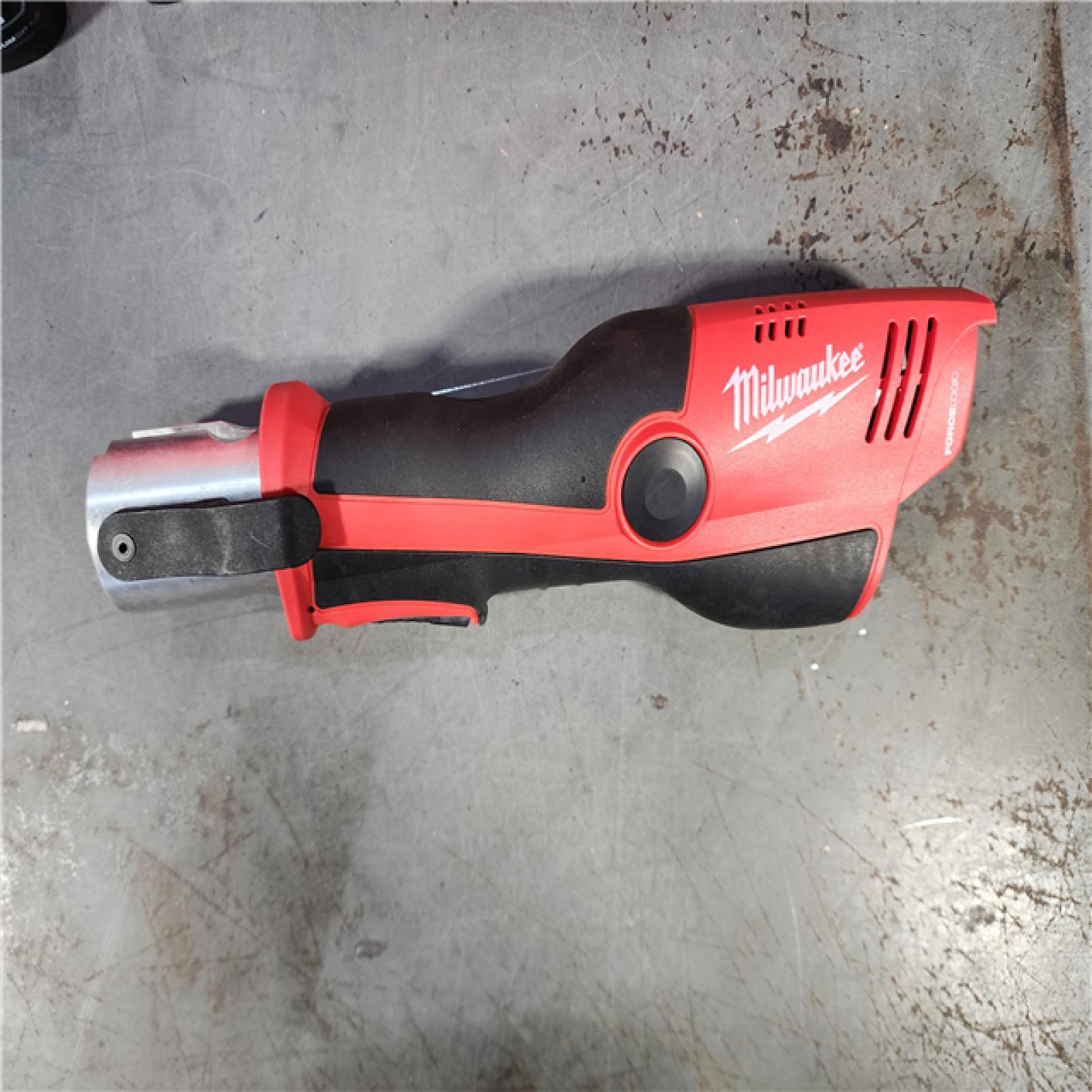 HOUSTON LOCATION - AS-IS (APPEARS LIKE NEW) Milwaukee M12 12-Volt Lithium-Ion Force Logic Cordless Press Tool