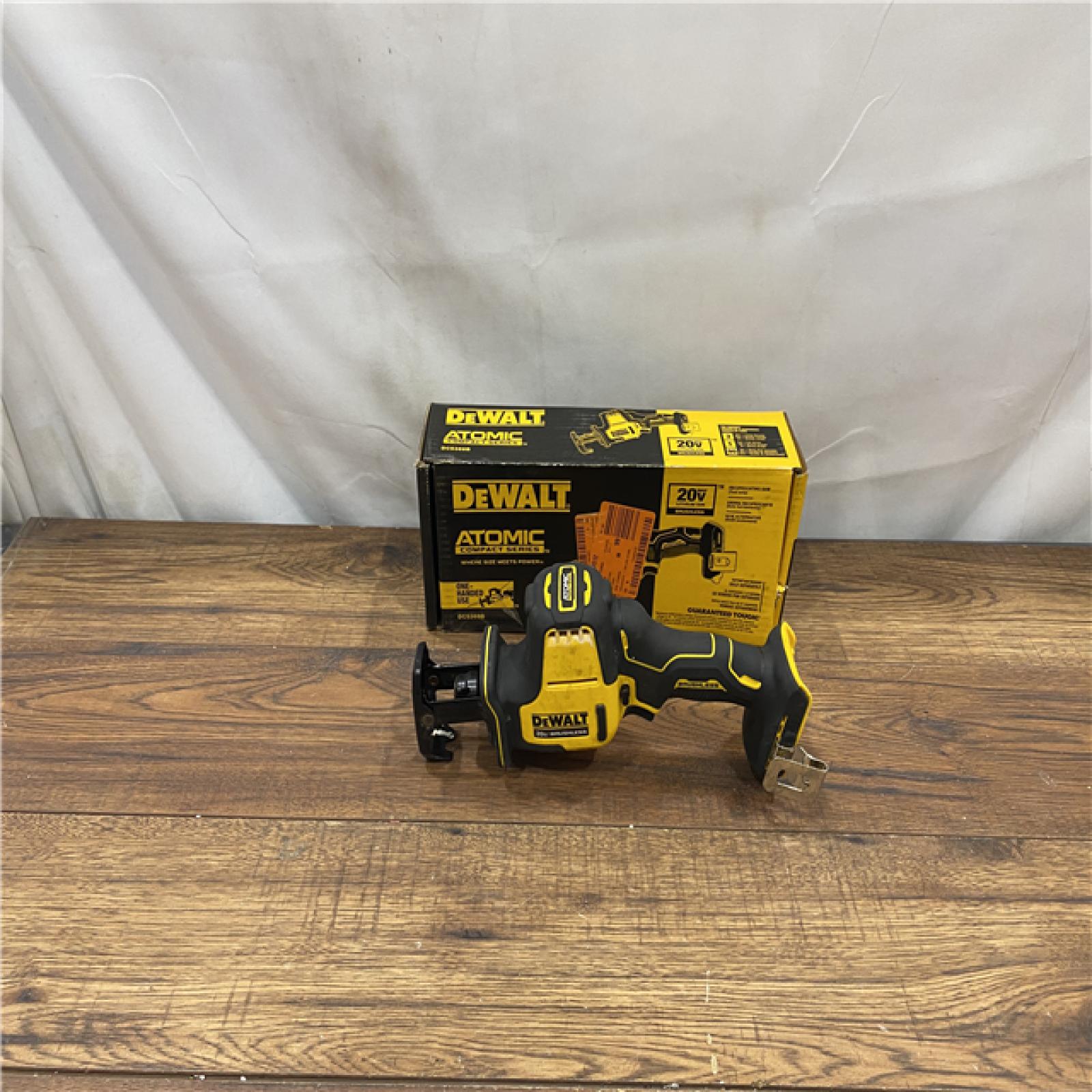 AS IS Dewalt DCS369B ATOMIC 20V MAX Cordless One-Handed Reciprocating Saw (Tool Only)