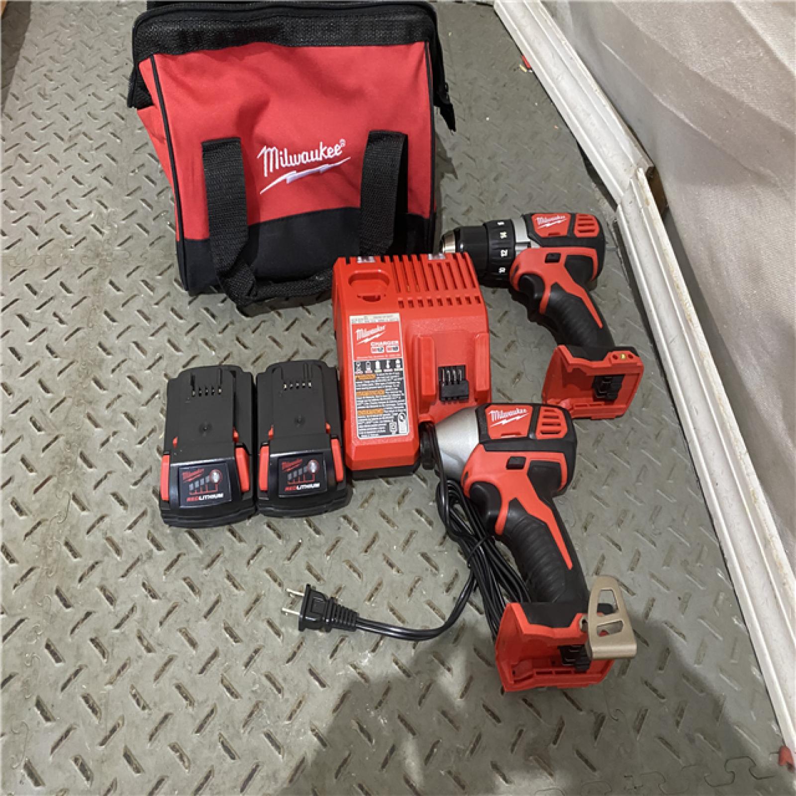 Houston location AS-IS Milwaukee Electric Tools 2691-22 MILWAUKEE M18 COMBO KITS