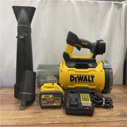 AS-IS DEWALT FLEXVOLT 60V MAX 160 MPH 760 CFM Brushless Cordless Battery Powered Blower Kit