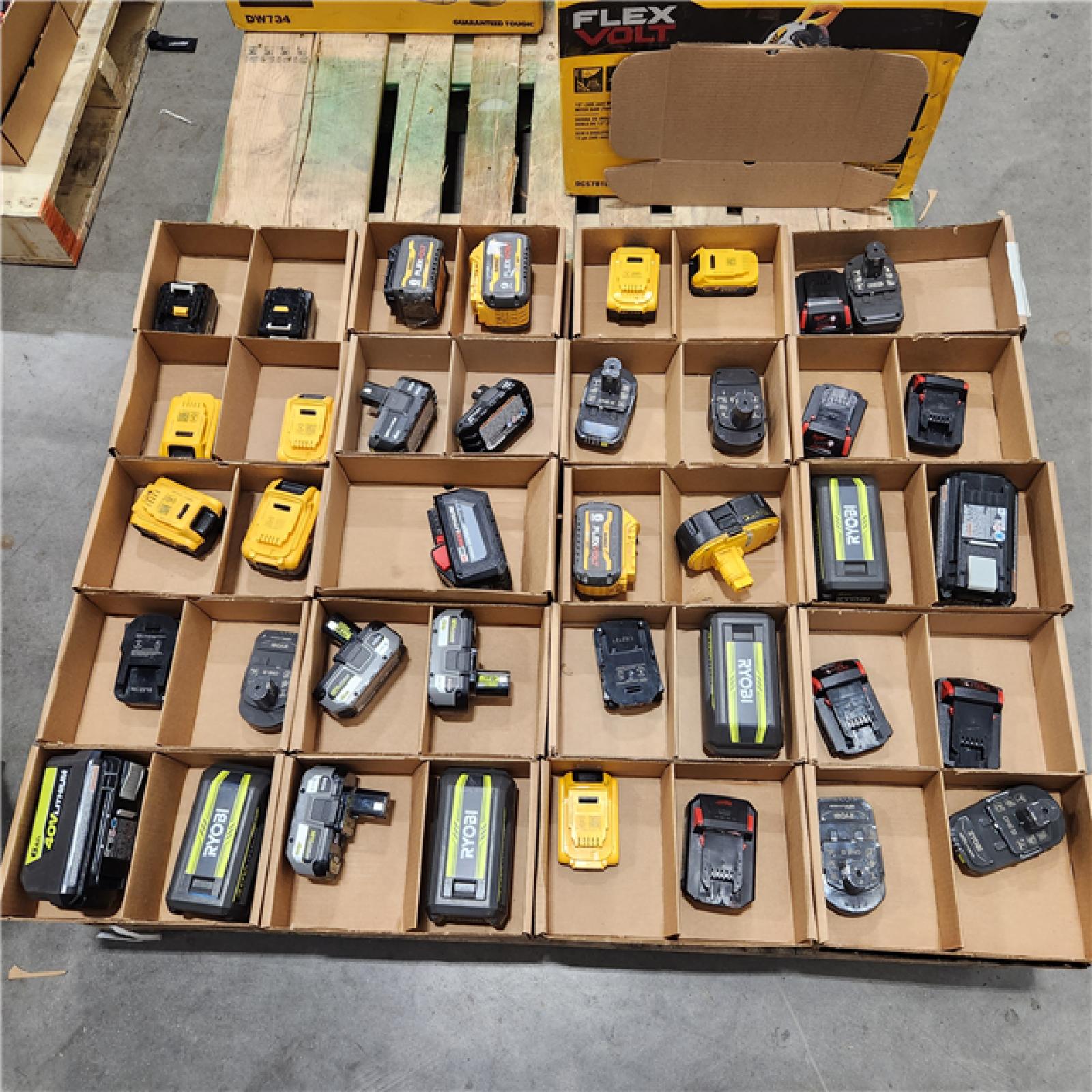 DALLAS LOCATION - AS-IS BATTERY PALLET