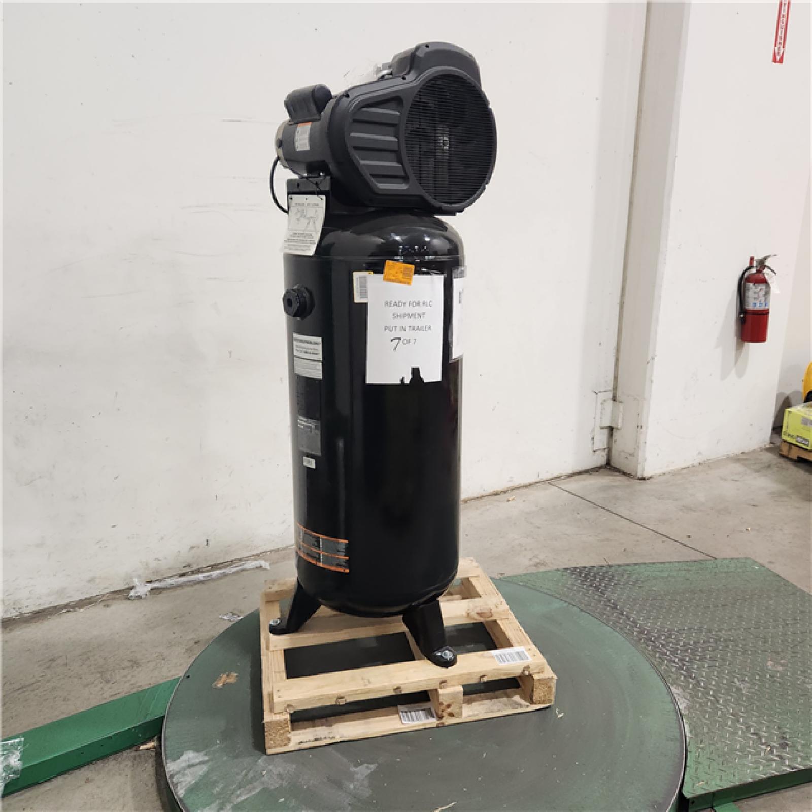 Dallas Location - As-Is Husky C603H Stationary Electric Air Compressor