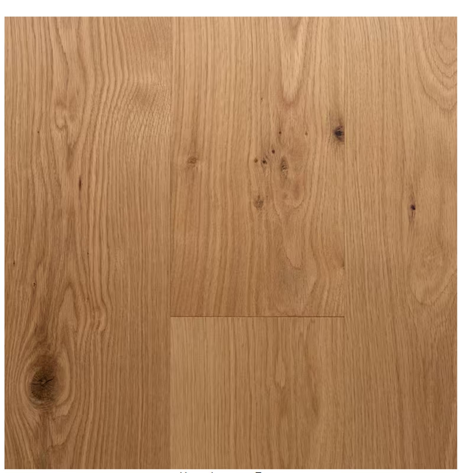 DALLAS LOCATION - Home Decorators Collection Natural White Oak 3/8 in. T x 7.5 in. W Tongue & Groove Wire Brushed Engineered Hardwood Flooring (42.948 sq.ft./case) PALLET -(17 UNITS)