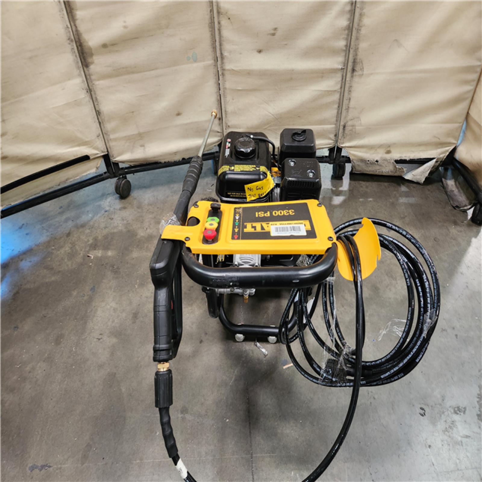 California AS-IS DEWALT 3300 PSI 2.4 GPM Gas Cold Water Pressure Washer with HONDA GCV200 Engine