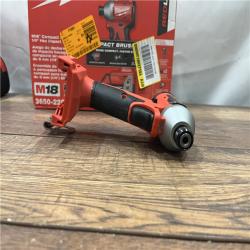 AS-IS Milwaukee M18 Compact Brushless 1/4  Hex Impact Driver Kit