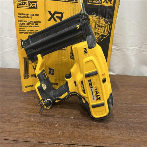 AS-ISDeWalt 20V MAX XR Lithium-Ion Electric Cordless 18-Gauge Brad Nailer (Tool Only)