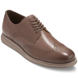 Cole Haan Men's Original Grand Wingtip Shoes - Truffle Coffee - Size 9.5