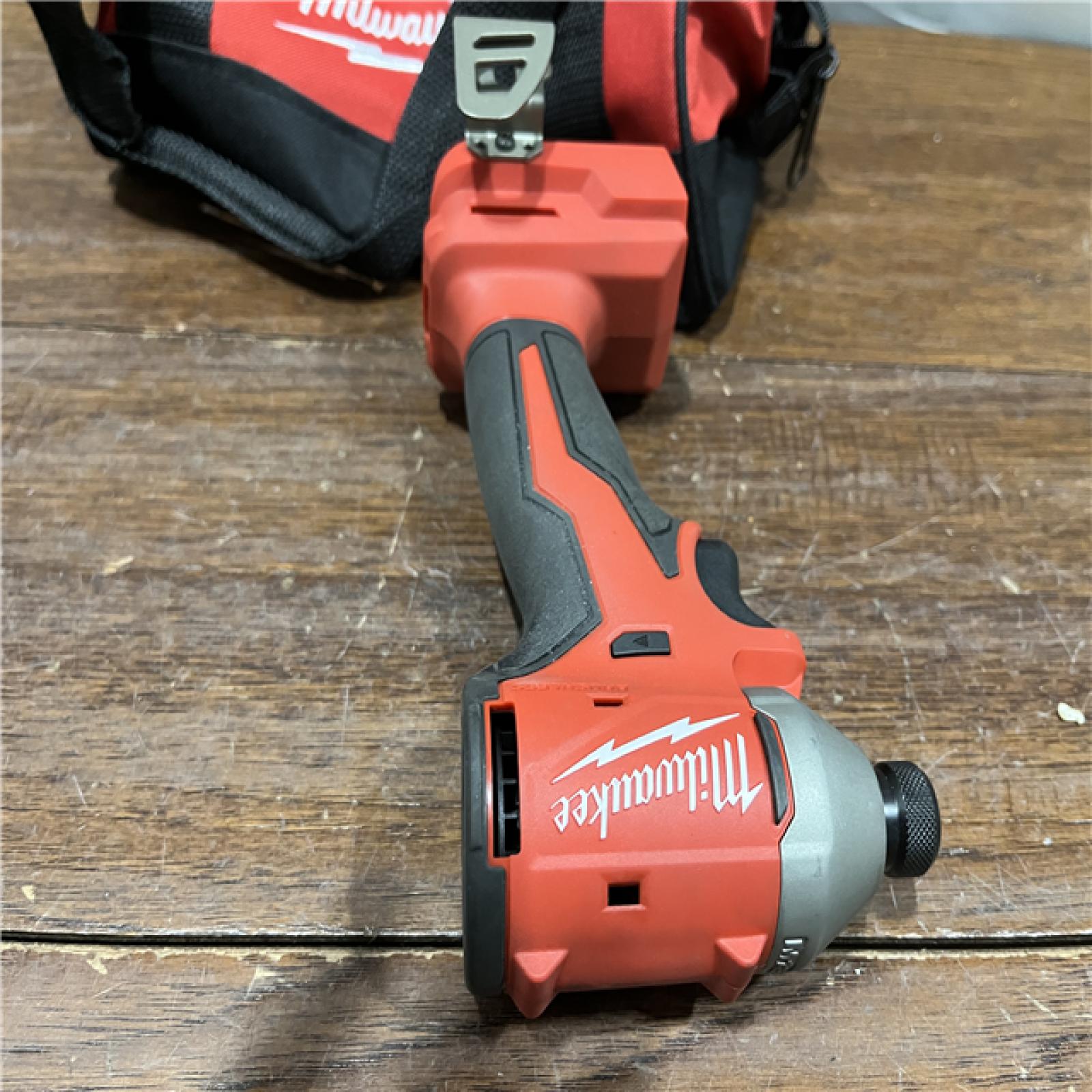 AS-ISMilwaukee M18 Compact Brushless 1/4  Hex Impact Driver Kit