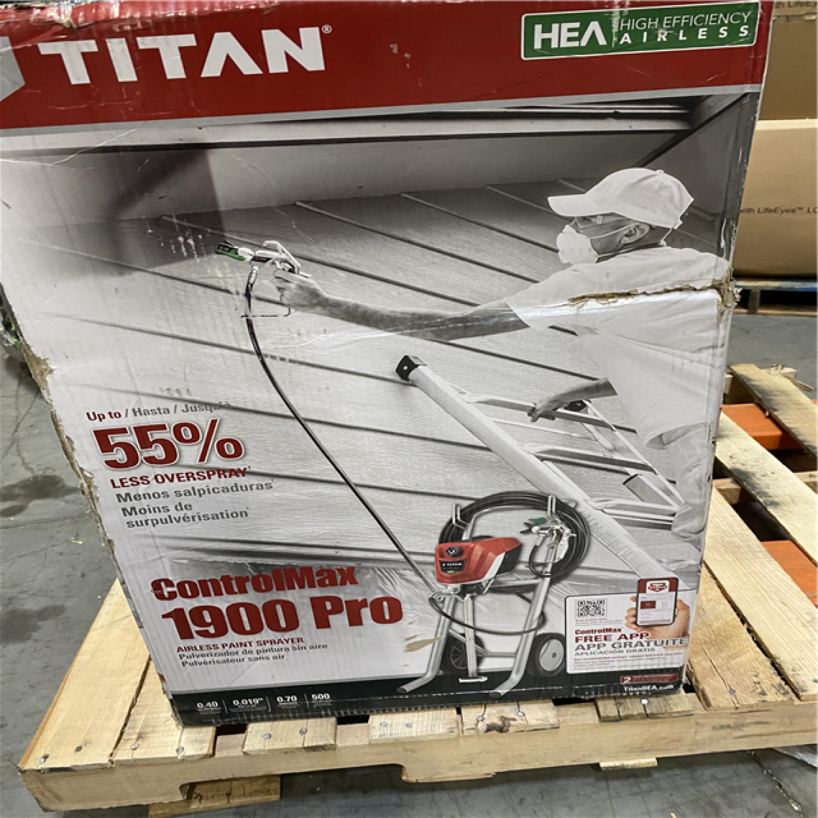 NEW! - TITAN ControlMax 1900 Pro High Efficiency Airless Sprayer