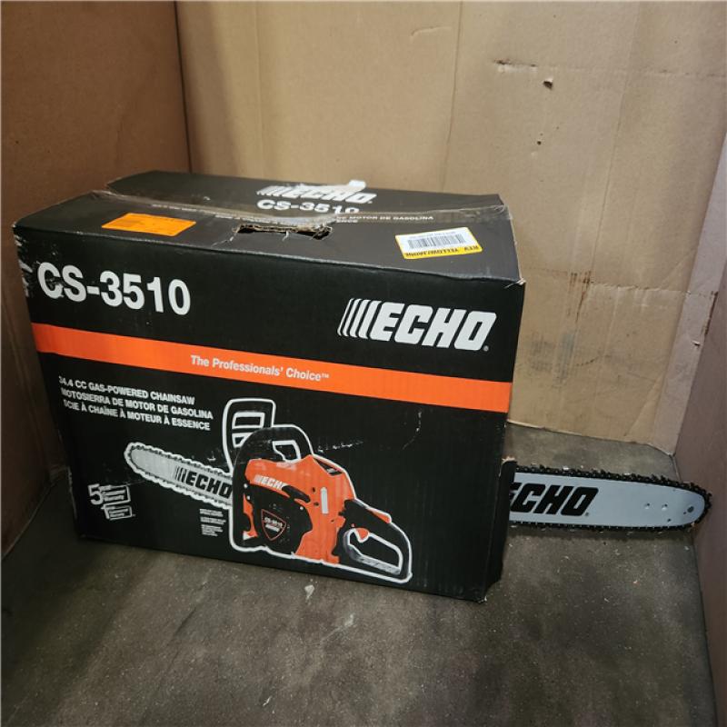 16 in. 34.4 cc Gas 2-Stroke Engine Rear Handle Chainsaw