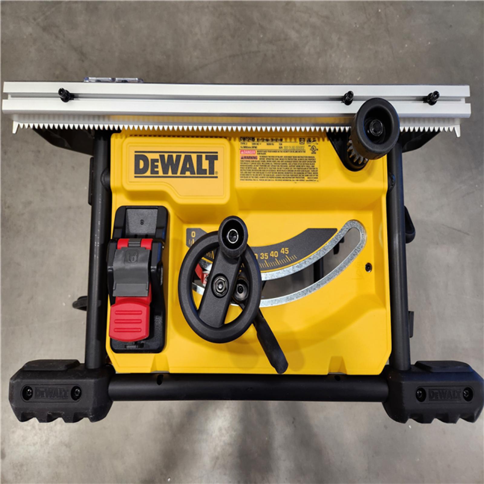 AS-IS DEWALT 15 Amp Corded 8-1/4 in. Compact Portable Jobsite Table Saw