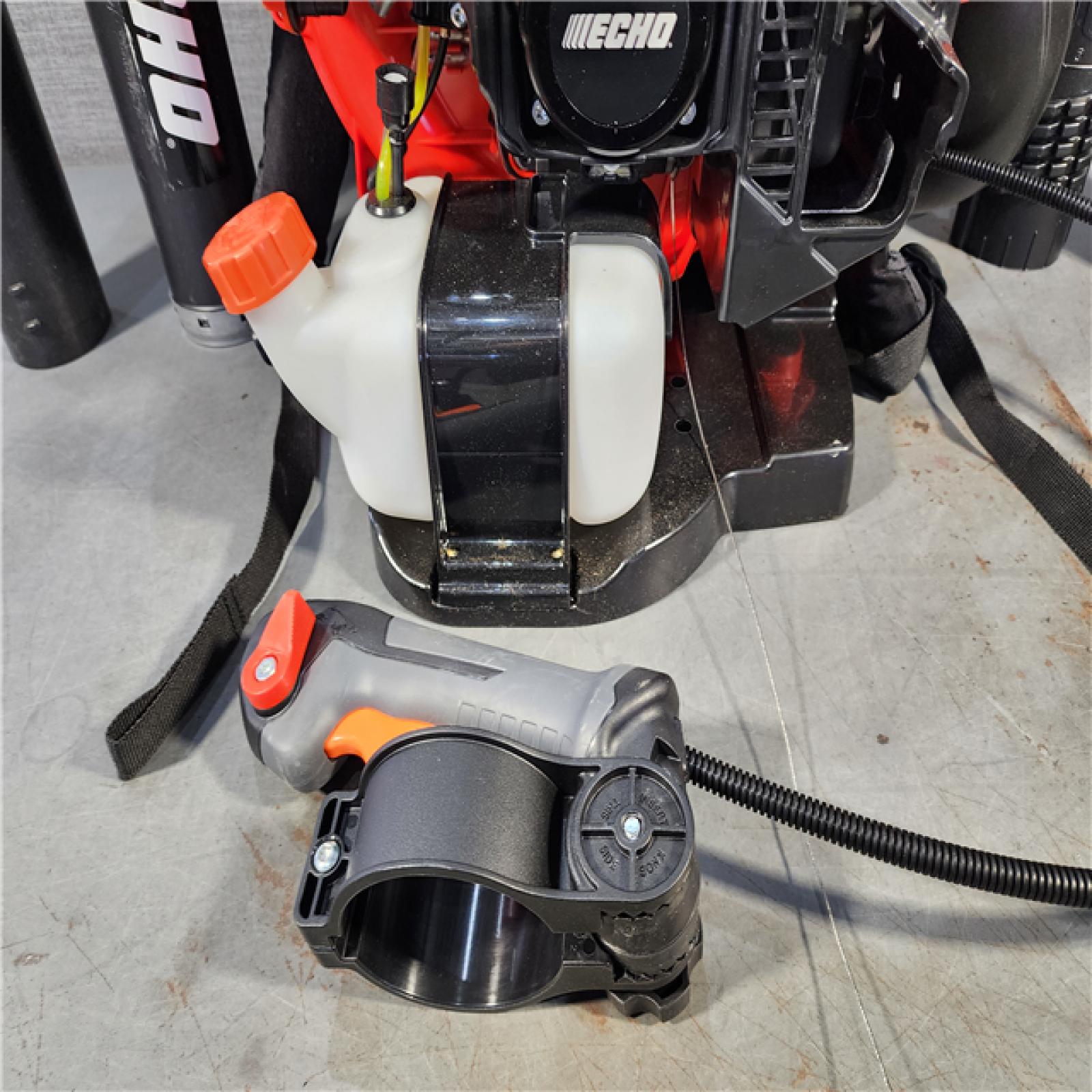 HOUSTON LOCATION - AS-IS ECHO 216 MPH 517 CFM 58.2cc Gas 2-Stroke Backpack Leaf Blower with Tube Throttle