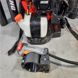 HOUSTON LOCATION - AS-IS ECHO 216 MPH 517 CFM 58.2cc Gas 2-Stroke Backpack Leaf Blower with Tube Throttle