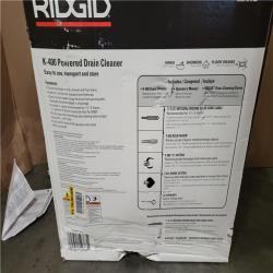 CALIFORNIA AS-IS RIDGID K-400 POWERED DRAIN CLEANER