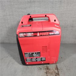 HOUSTON LOCATION - AS-IS iPOWER 1500-Watt Recoil Start Gasoline Powered Ultra-Light Inverter Generator with 60cc OHV Engine and CO Sensor Shutdown