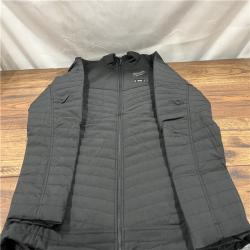 AS-IS Heated Jacket,Zipper,L,Polyester