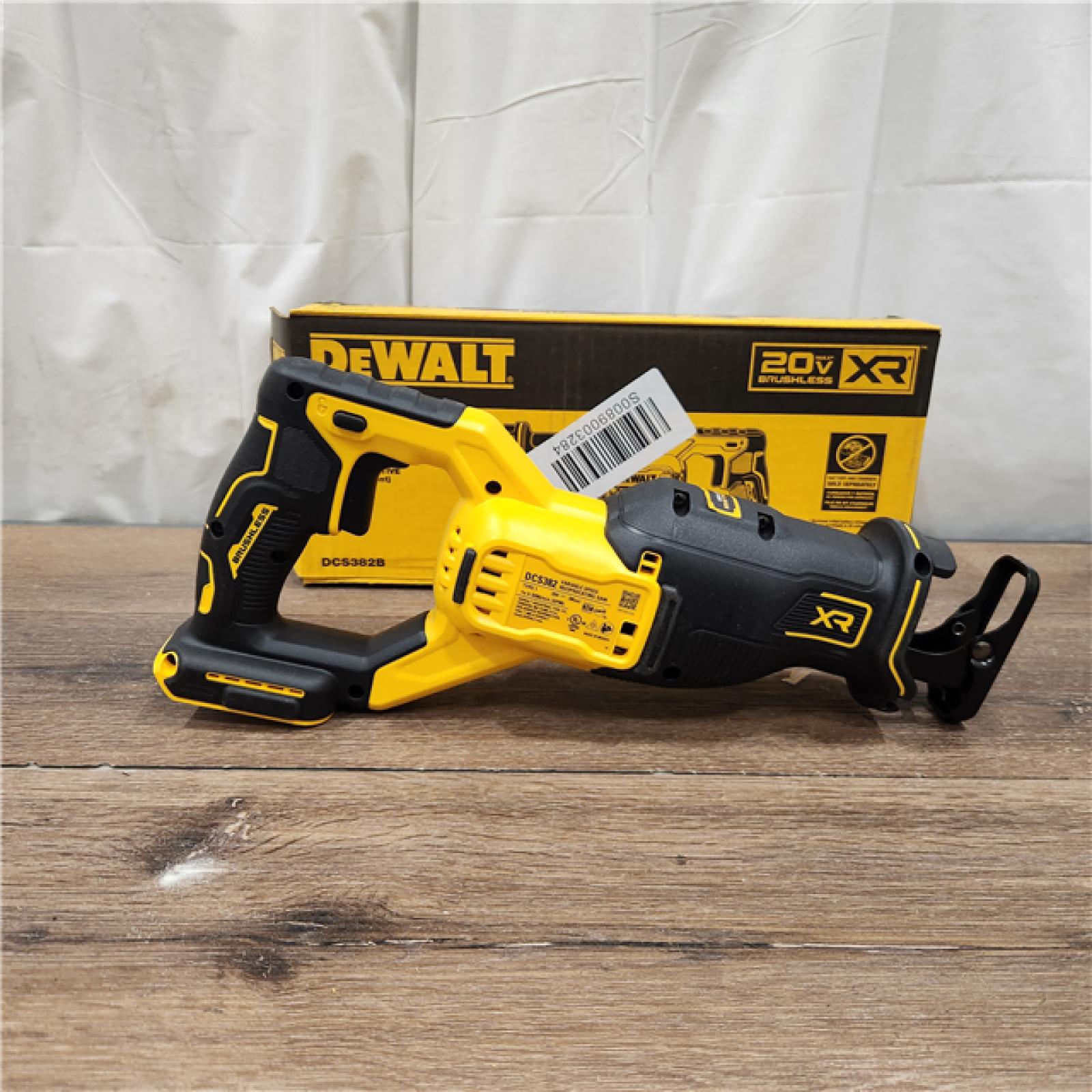 AS IS DEWALT 20V MAX XR Cordless Brushless Reciprocating Saw (Tool Only)