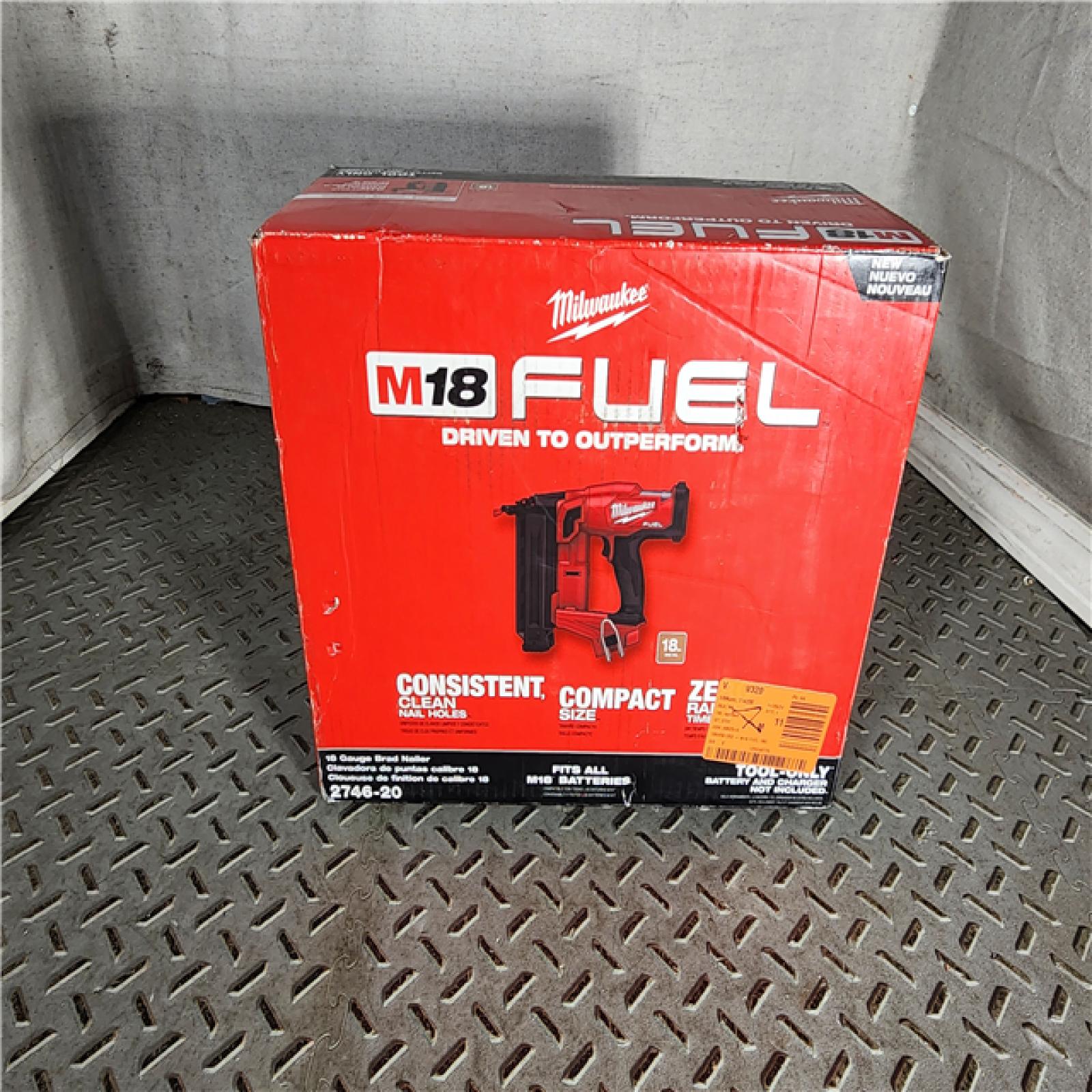 HOUSTON LOCATION - AS-IS Milwaukee M18 Fuel 18V Brushless 18-Gauge Brad Nailer 2746-20 (Bare Tool)