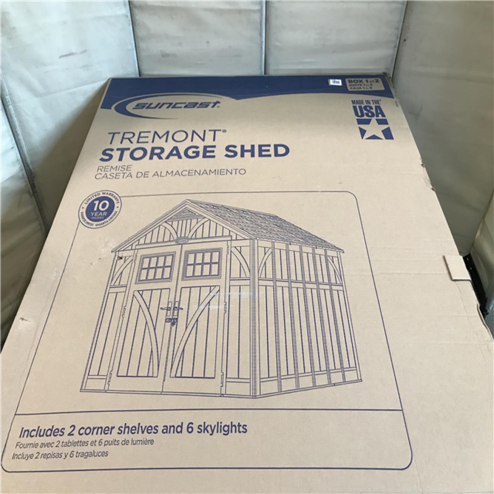 California Suncast Tremont Storage Shed