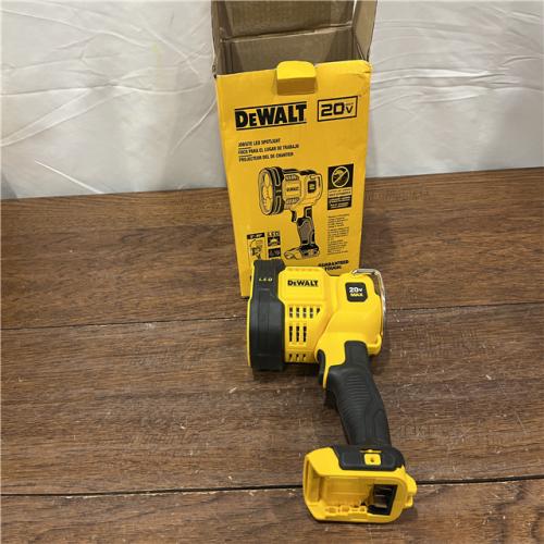 AS-ISDEWALT 20-Volt MAX Lithium-Ion Cordless Jobsite Spotlight