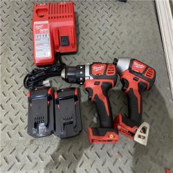 Houston location AS-IS Milwaukee Electric Tools 2691-22 MILWAUKEE M18 COMBO KITS LIKE NEW