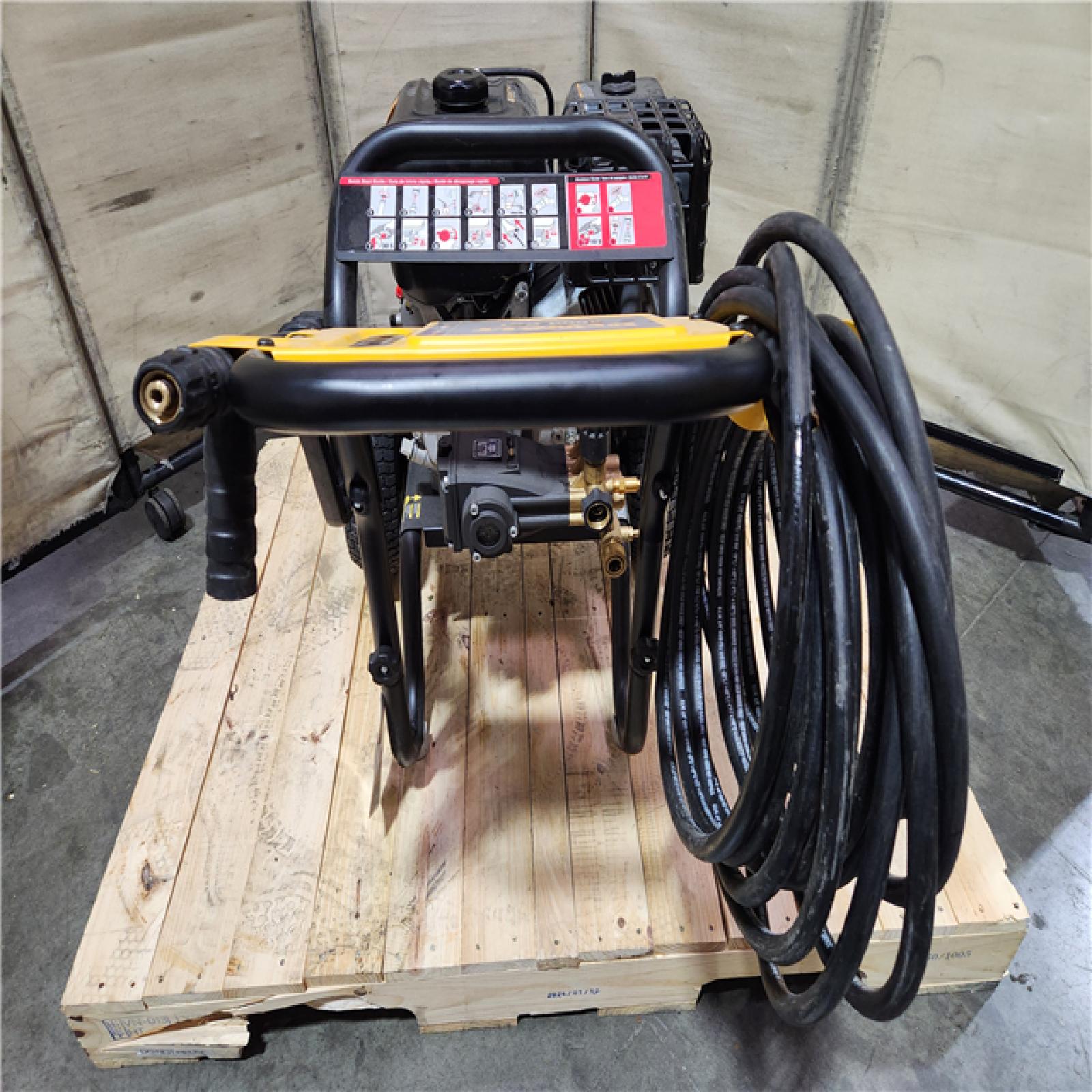 California AS-IS Dewalt 4000 PSI 3.5 GPM Cold Water Gas Pressure Washer with 338cc Engine