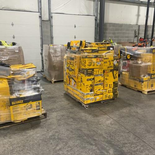 Pittston Location As-Is Power Tools Partial Truckload (6 pallets) 1359712-C