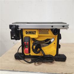 Phoenix Location DEWALT 15 Amp Corded 8-1/4 in. Compact Portable Jobsite Tablesaw (Stand Not Included) DWE7485