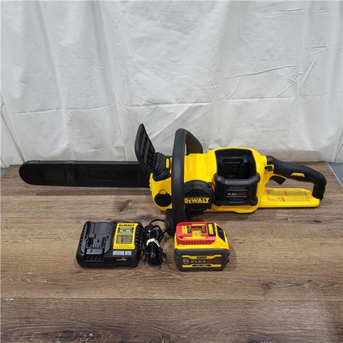 AS-IS DeWalt FLEXVOLT 60V MAX Lithium-Ion Brushless Cordless 16in. Chainsaw Kit