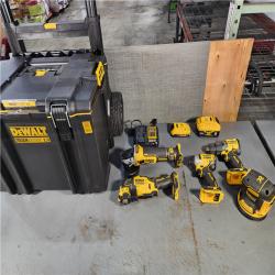 HOUSTON LOCATION - AS-IS Dewalt 20-Volt MAX ToughSystem Lithium-Ion 5-Tool Cordless Combo Kit