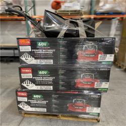 DALLAS LOCATION - NEW! TORO 60V Max* 22 in. Lawn Mower PALLET - (6 UNITS)