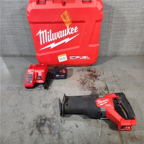 HOUSTON LOCATION - AS-IS Milwaukee M18 FUEL Brushless Cordless SAWZALL Reciprocating Saw Kit