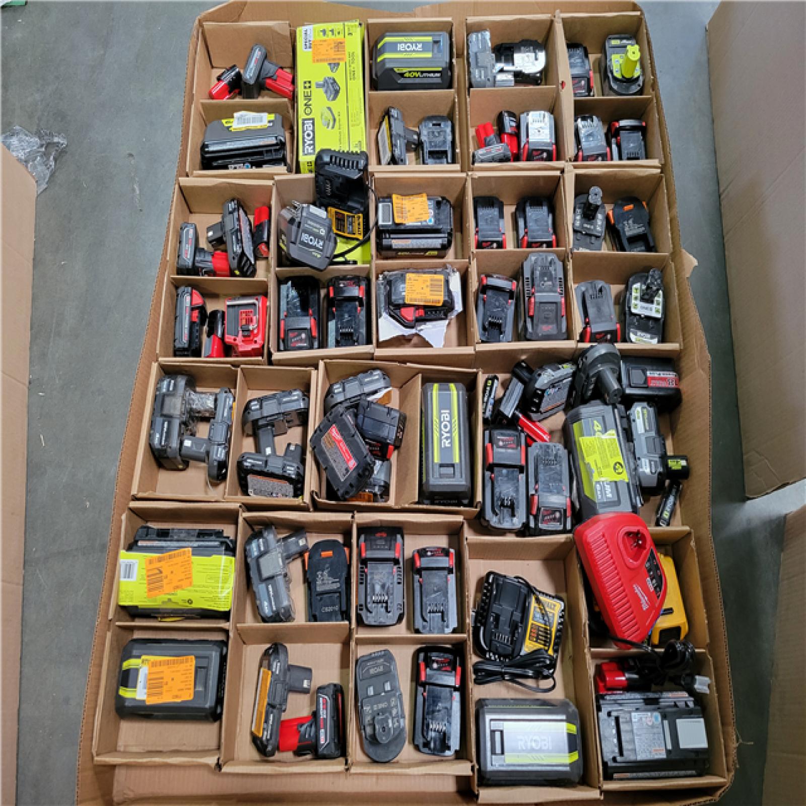 CALIFORNIA AS-IS BATTERY PALLET