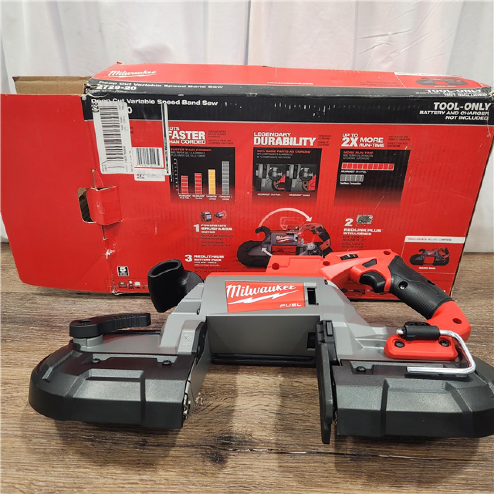 AS IS Milwaukee 2729-20 - M18 Fuel 18V Cordless Brushless Band Saw Bare Tool