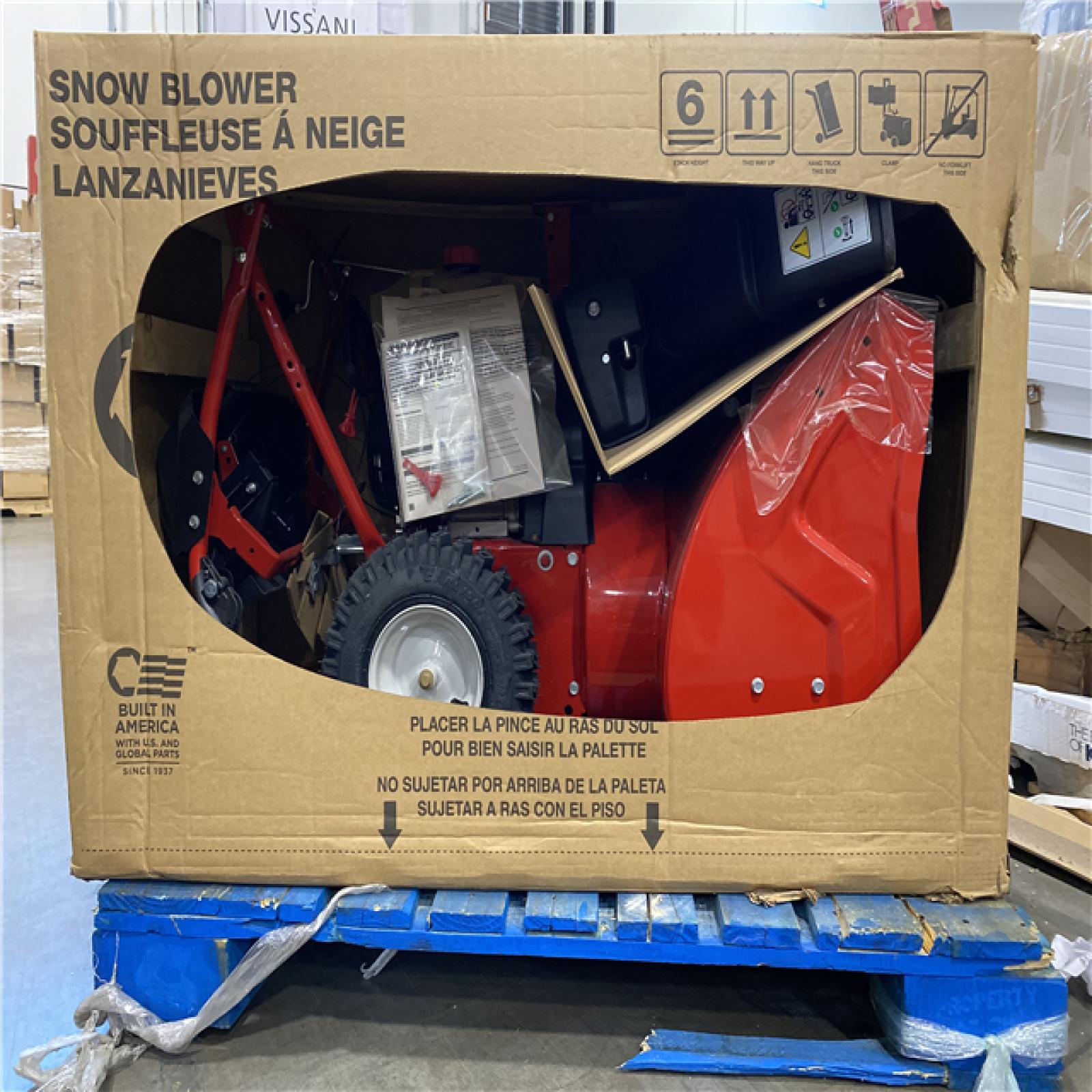 DALLAS LOCATION - Troy-Bilt Storm 24 in. 208 cc Two- Stage Gas Snow Blower with Electric Start Self Propelled