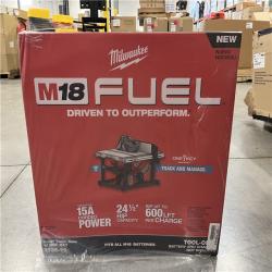 NEW! Milwaukee M18 FUEL ONE-KEY 18-Volt Lithium-Ion Brushless Cordless 8-1/4 in. Table Saw (Tool-Only)