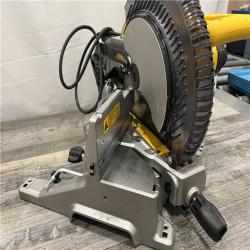 AS-IS DeWalt 15 Amp Corded 10 in. Compound Single Bevel Miter Saw