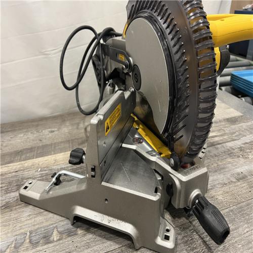 AS-IS DeWalt 15 Amp Corded 10 in. Compound Single Bevel Miter Saw