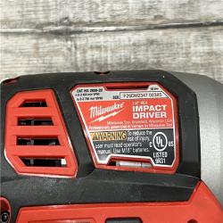 AS-IS Milwaukee M18 18V Cordless Brushed 2 Tool Drill/Driver and Impact Driver Kit