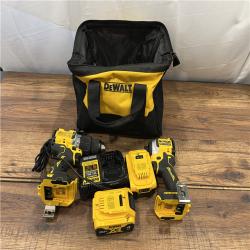 AS-IS DEWALT Hammer Drill /Impact Driver Combo Kit