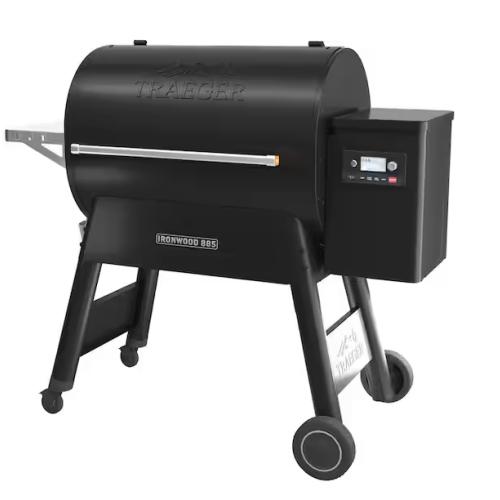 DALLAS LOCATION - Traeger Ironwood 885 Wifi Pellet Grill and Smoker in Black