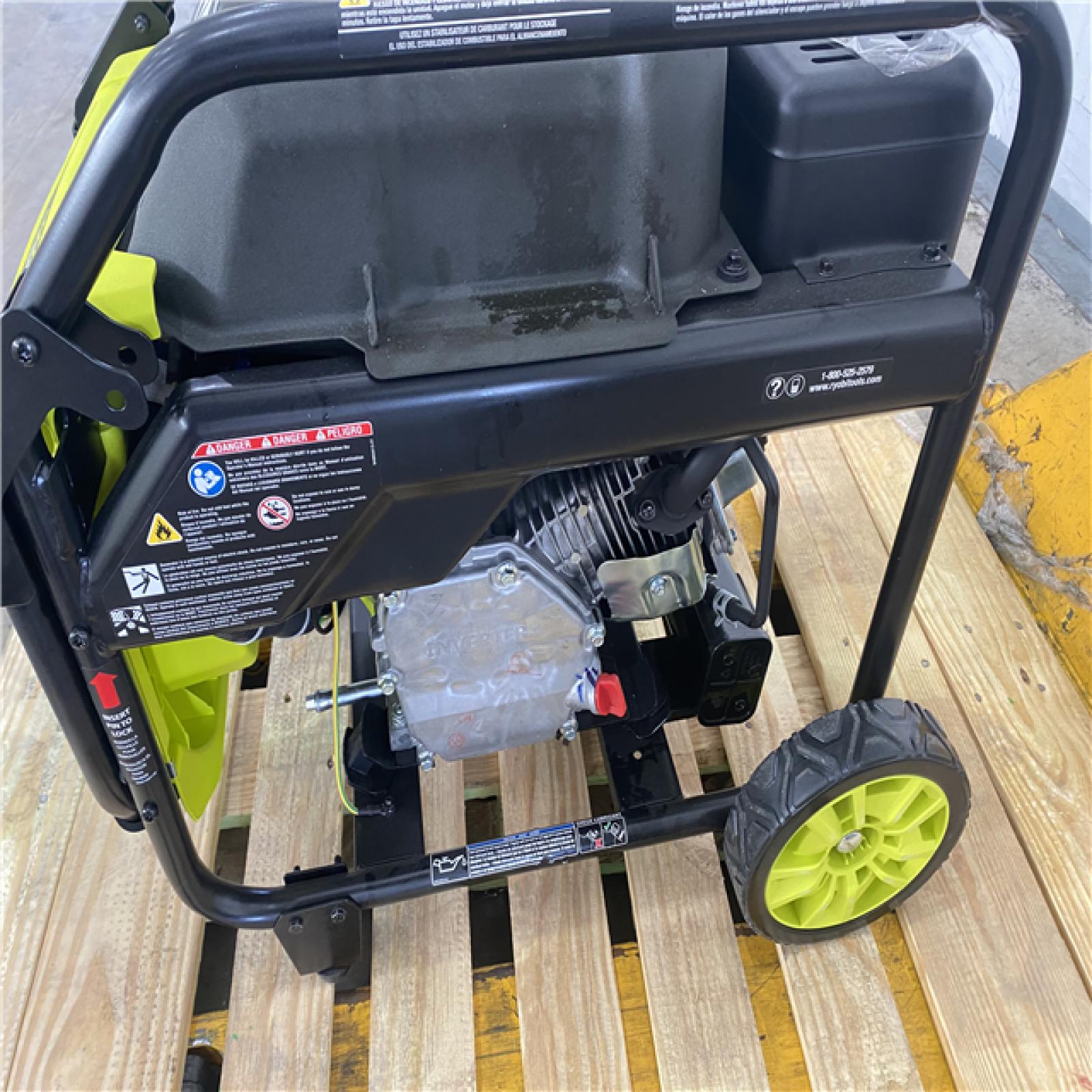 Houston Location - AS-IS Ryobi Easy Start 3,400 Running Watts 4,000 Starting Watts Generator