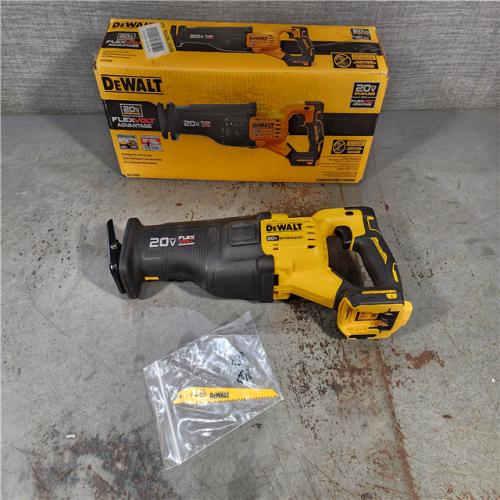 HOUSTON LOCATION - AS-IS (APPEARS LIKE NEW) DEWALT 20V MAX Lithium Ion Cordless Brushless Reciprocating Saw with FLEXVOLT ADVANTAGE (Tool Only)