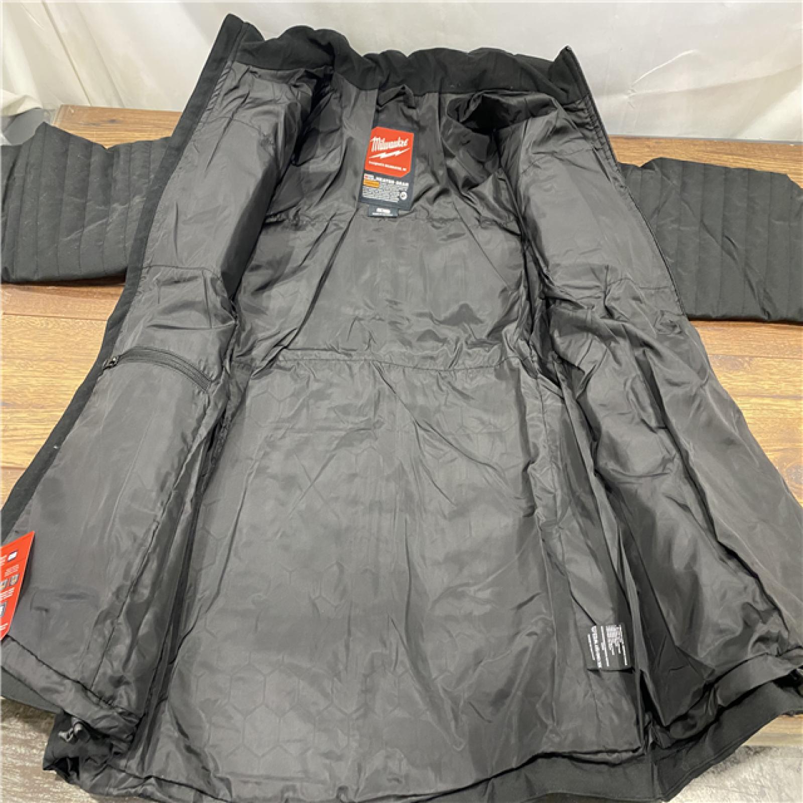 AS IS Heated Jacket,Zipper,L,Polyester