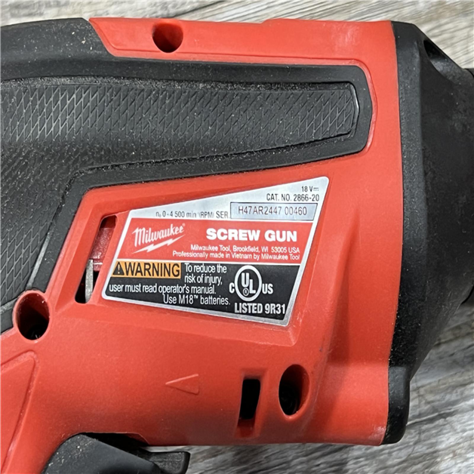 AS-IS Milwaukee M18 FUEL Drywall Screw Gun